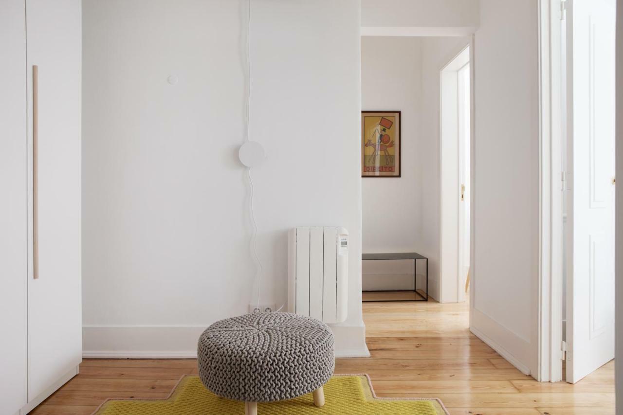 Renovated Charming Apartment With Terrace In Lapa Lisboa Exterior foto